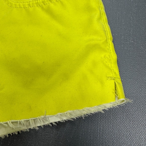 Fox Racing Hydro Shorts Women's 30 Neon Yellow Cutoff Swim Board Shorts Summer - Picture 4 of 11